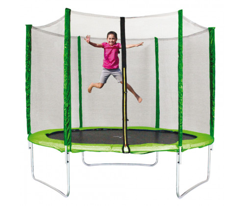 Tappeto elastico con rete - , di