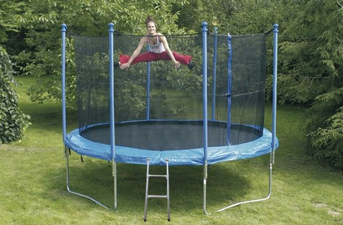 Trampolino elastico con - trampolino,